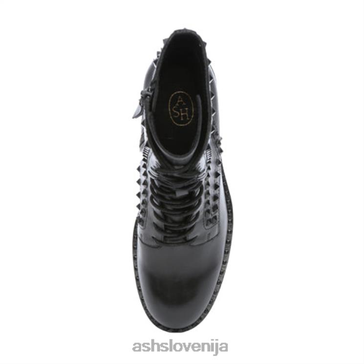 moto škorenj xin z jeklenkami ženske Črna škornjiASH X28LH87