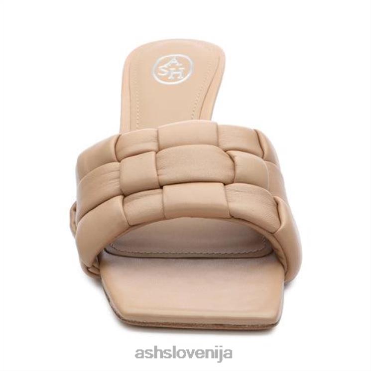 kim tkane sandale z mačjo peto ženske kožo sandaliASH X28LH84