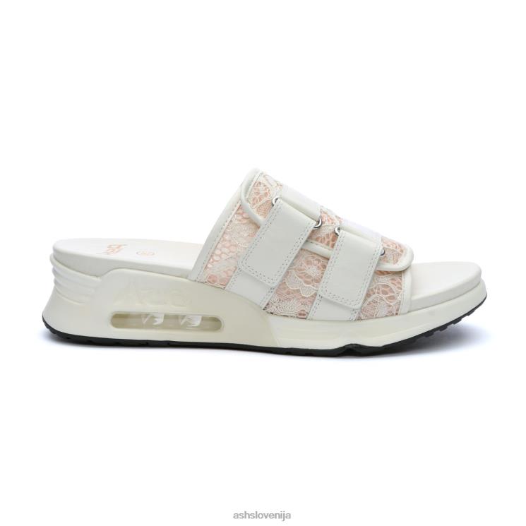 lou čipkasti športni sandal ženske umazano bela/gardenia-roza sol sandaliASH X28LH66