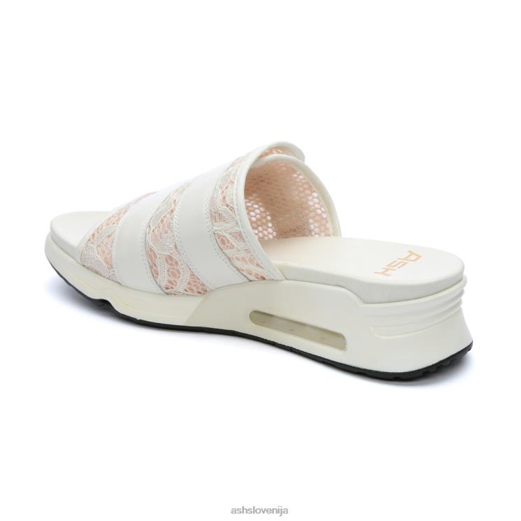 lou čipkasti športni sandal ženske umazano bela/gardenia-roza sol sandaliASH X28LH66