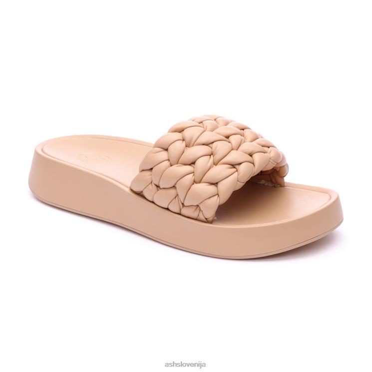 tkane sandale s platformo victoria ženske kožo sandaliASH X28LH43