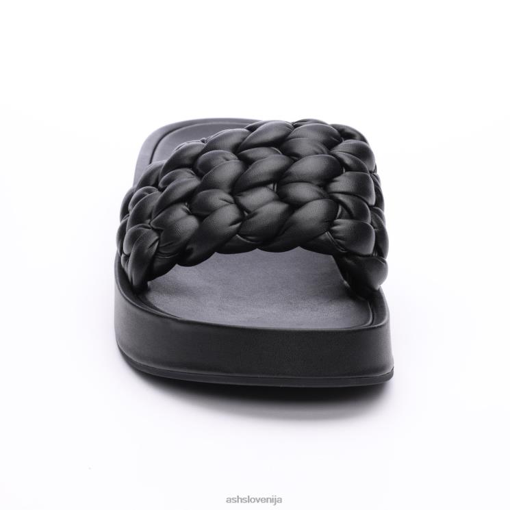 tkane sandale s platformo victoria ženske Črna sandaliASH X28LH42