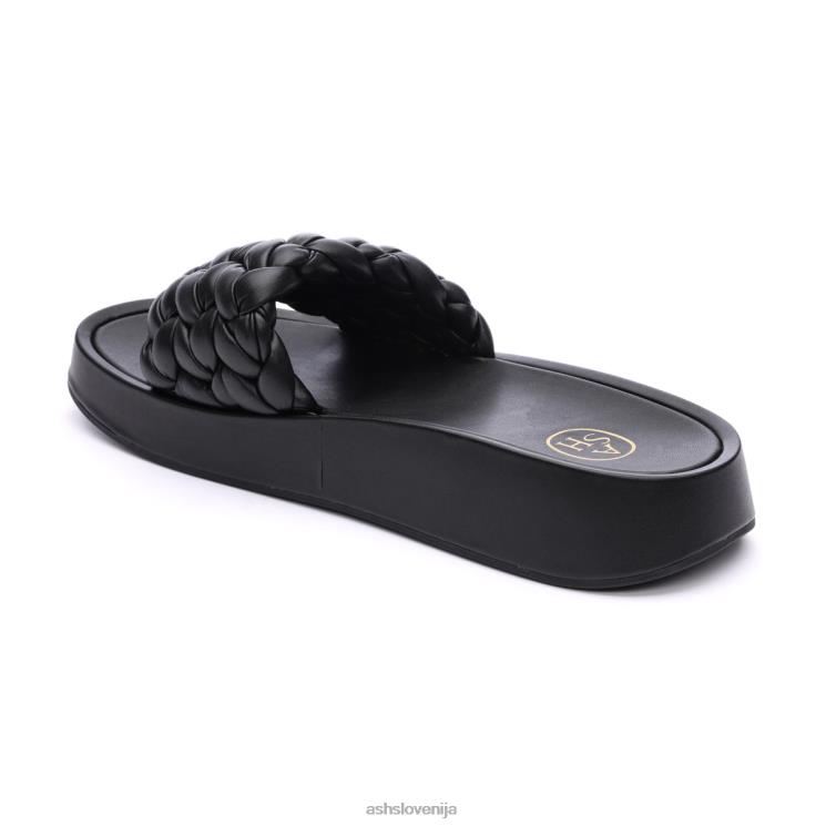 tkane sandale s platformo victoria ženske Črna sandaliASH X28LH42