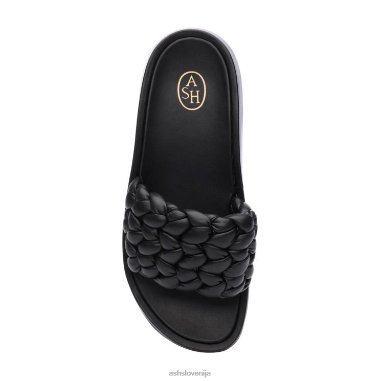 tkane sandale s platformo victoria ženske Črna sandaliASH X28LH42