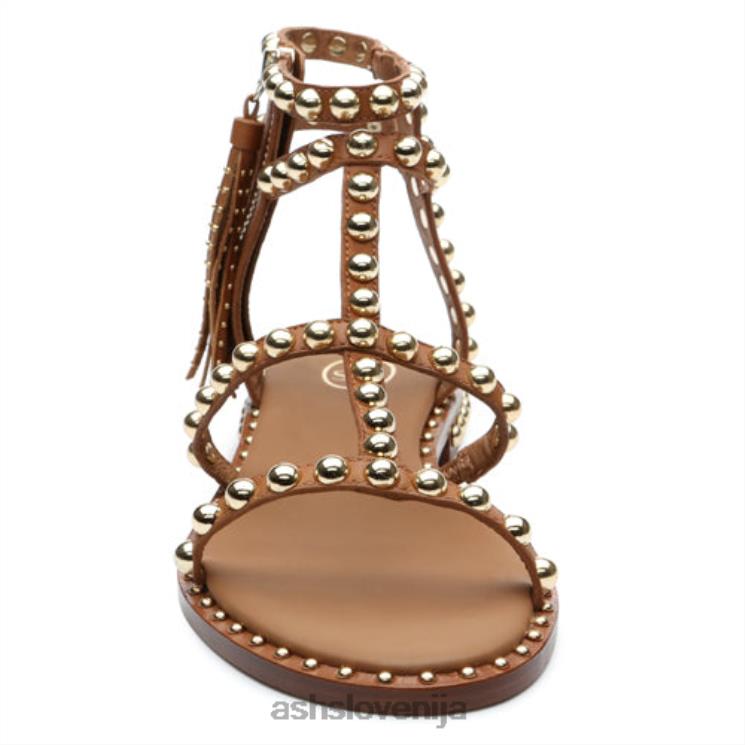 močan ravno sandal z resicami ženske nov cimet sandaliASH X28LH68