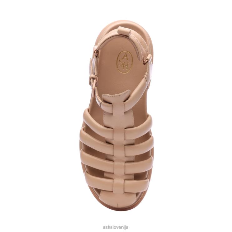 ribiški sandal s podplatom v obliki morskega psa ženske kožo sandaliASH X28LH62