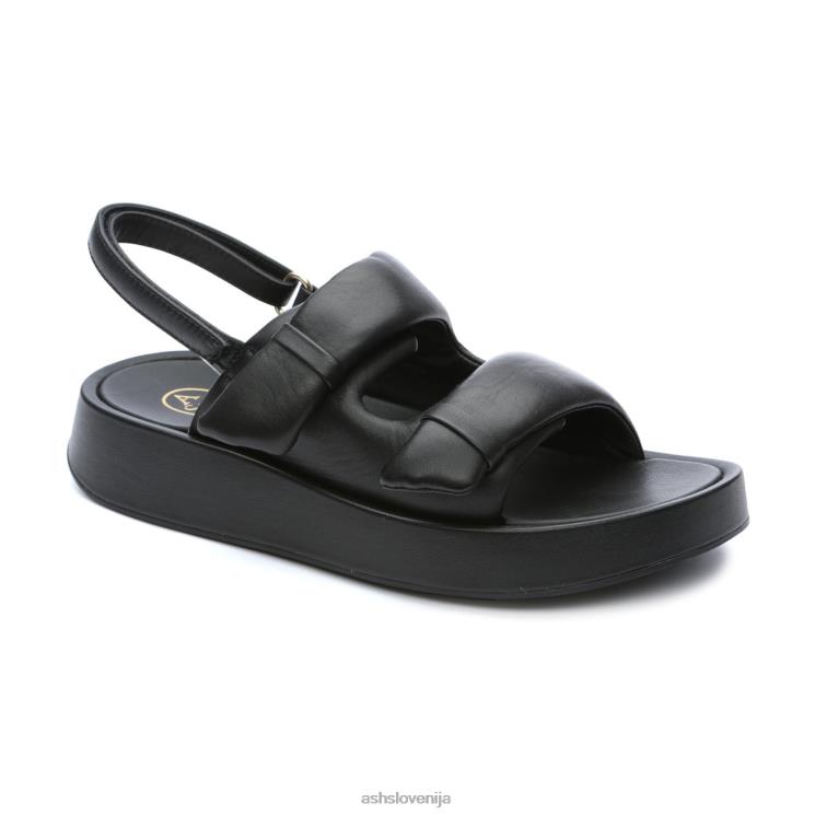 vinci sandal s platformo s paščkom ženske Črna sandaliASH X28LH79