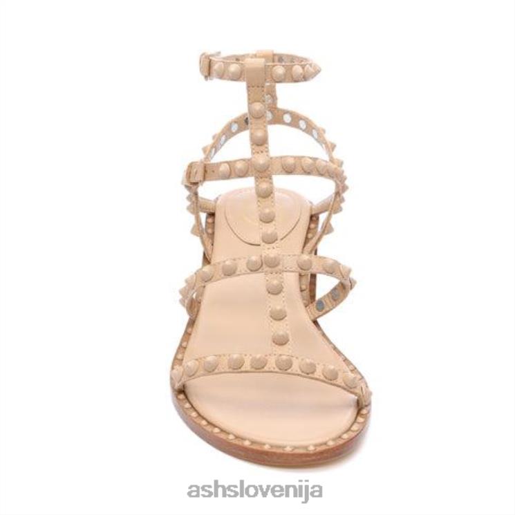 sandal z blok peto jen bis z lastnimi čepki ženske kožo sandaliASH X28LH71