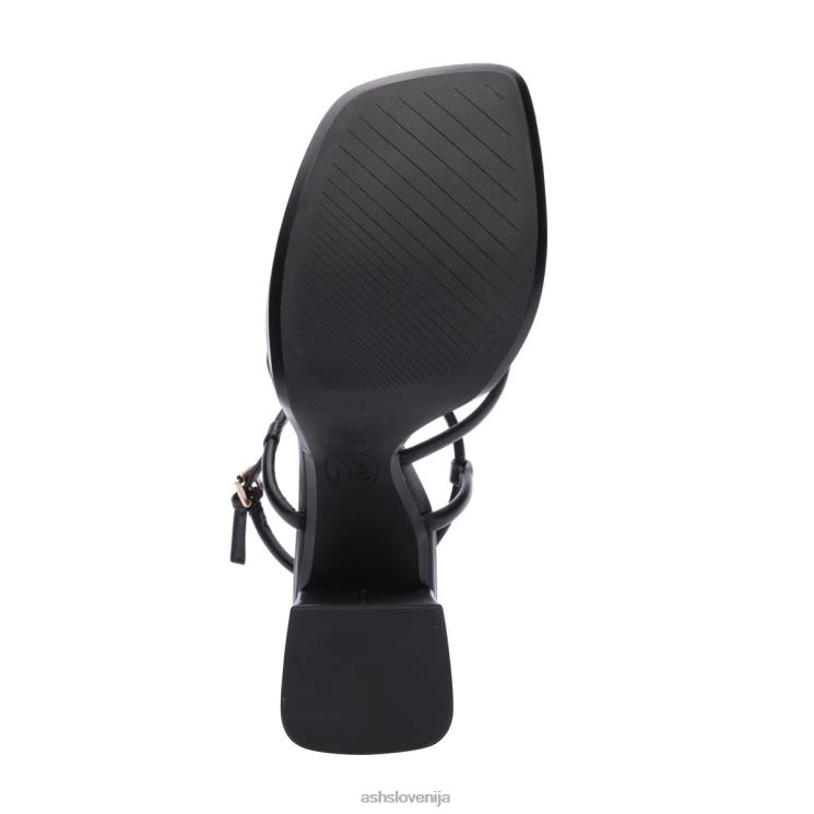 wanda bis sandal s platformo s trakovi ženske Črna sandaliASH X28LH46